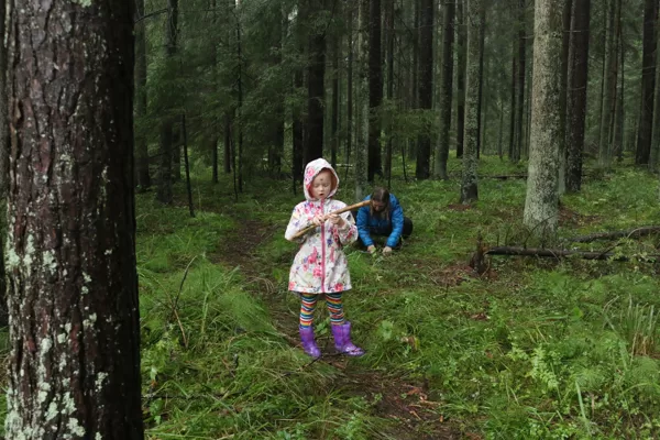Lasām kociņus gaidāmajai ritma nodarbībai